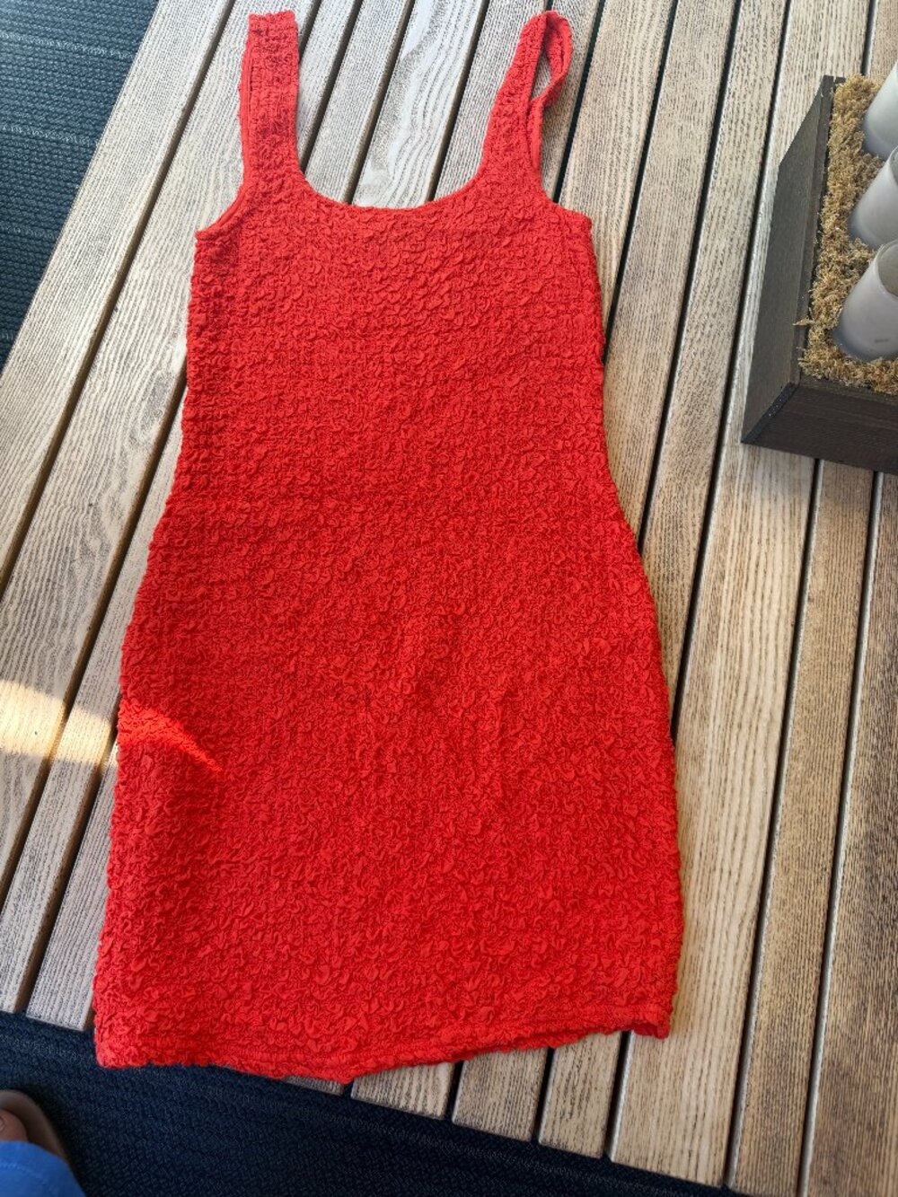 Rails Orange Tight Dress